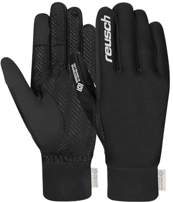 Reusch Outdoor Handschuhe für Herren & Damen | Touchscreen-kompatibel | winddichte & atmungsaktive Sporthandschuhe für Running, Radfahren & Freizeit, Größe 6-11, Karayel WINDSTOPPER TOUCH-TEC