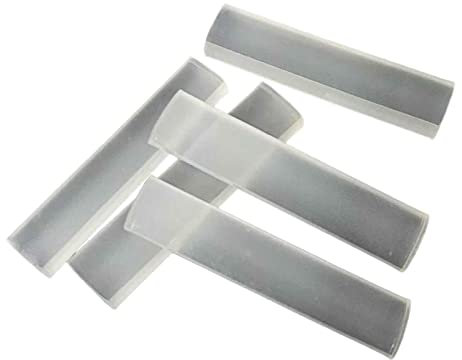 YIBOZI 5 strisce modellabili in argilla termoplastica, plastica modellabile per gioielli fai da te, artigianato in resina, cosplay, riparazioni striscia termoplastica