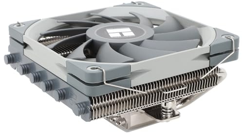 TR - AXP120-X67 Refroidisseur d'air pour processeur à profil bas avec ventilateur PWM TL-C12015 de 120 mm, 6 caloducs, hauteur de 67 mm, pour AMD AM4 AM5/Intel LGA 1700/1150/1151/1155/1200/2011/2066