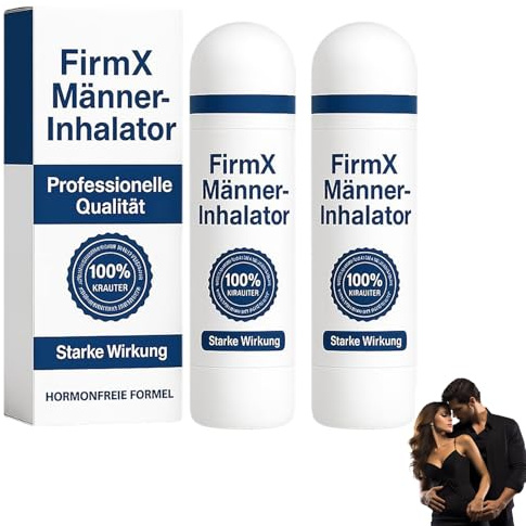 FIRMX MANNER-INHALATOR,GLINTERRA ENERGIE-INHALATOR,FIRMX Naseninhalationsstift für Männer, Stellt Energie und Vitalität wieder her (2)