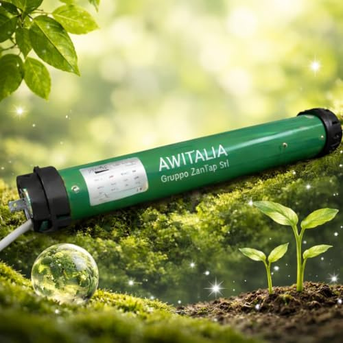 AWITALIA Motore Tapparella Tubolare 50 Nm 100 kg. Ø60 mm, Silenzioso, Alta Coppia, per Portata Pesante
