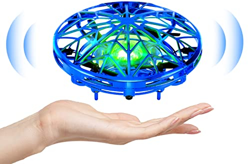 kizplays UFO Mini Drone, Kids Toys Hand Controlled Helicopter RC Quadcopter Infrared Induction Remote Control Aeroplanes Flying Toy for Boys Girls