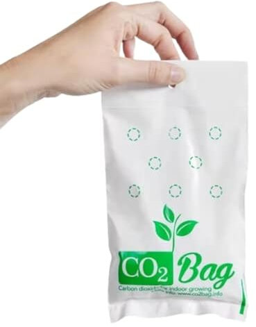 CO2Bag® M Bolsa de dióxido de Carbono para un Crecimiento en Interiores