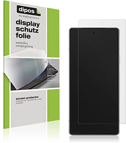 dipos 6x Displayschutzfolie matt für Google Pixel 7a | Antireflex, entspiegelnd, passt perfekt, Ultra-Dünn, kratzfest, blasenfrei, Fingerprint-kompatibel, selbstklebend