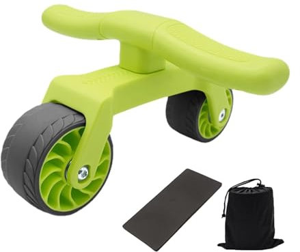 Bauchroller Bauchtrainer Abs Roller Wheel Bauchmuskelrad Ab Roller Ab Wheel Roller Core Trainer Für Ab Roller Krafttraining Bauchmuskeltrainer(Grün)