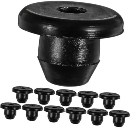 ANDRESLAD 12pcs Rubber Oil Filler Plugs for Jack Leak Protection Oil Seals for Car and Construction Lightweight Easy to Use Versatile for Multiple Applications