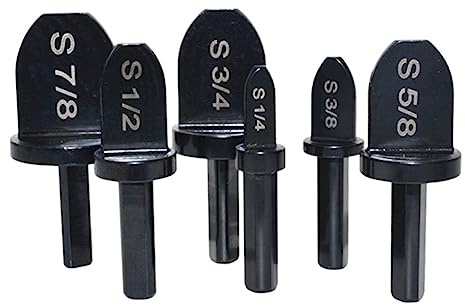 Veemoon 6piezas Expansores De Tubo De Acondicionador Brocas Abocardador De Tubos Herramientas Para Estampar Duraderas y Resistentes Fácil Uso