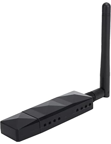 Tarjeta USB Wi-Fi AR9271 con Antena Desmontable - Adaptador para Ordenador Televisor Punto de Acceso Portátil Soporta Múltiples Sistemas
