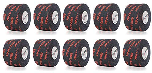 BRANK SPORTS Fingerrem för tyngdlyftning eller crossfit för att förhindra friktion och skydda huden | 9 m lång och 3,8 cm bred | Cohesive Tape Antiperspirant för ett kraftfullt grepp