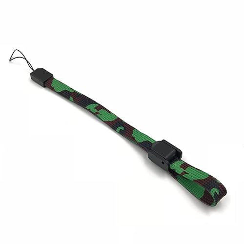 VKMKV 20 pièces réglable Bracelet Universel Main Corde dragonne for PS4 VR PS3 Move for GB GBA GBC PS3/téléphone/Wii/PSV/3DS/NEW 3DSLL (Color : Green Camouflage)