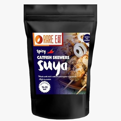 Spicy Catfish Skewers Suya| Catfish Barbecue with Suya Spice 550g X 3