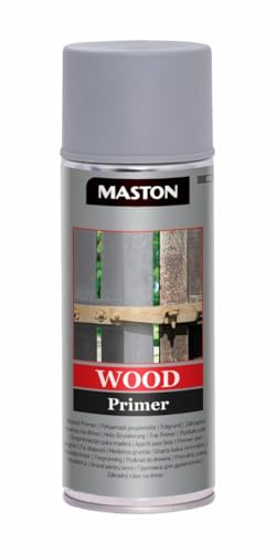Maston Spray Wood Primer Grey 400ml