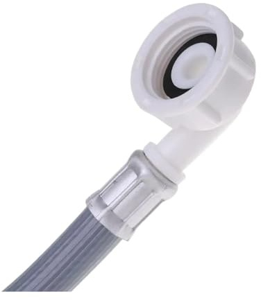 Automatic Washing Machine Hose Inlet Pipe Fittings Inlet Water Filling Hose With 90 Degree Bend 1.5M 2.0M(150cm)