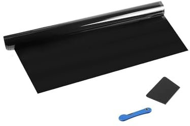 GFDSGRE TöNungsfolie Auto 50 * 300CM Schwarz Auto Fenster Film 20%//50%/70% Fenster Tönung Glas Schattierung Aufkleber Sommer UV Schutz Auto Zubehör ScheibentöNungsfolie Auto(70)