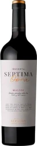 Séptima Obra Malbec Reserva - Vino Tinto, 100% Malbec - Mendoza, Argentina - 75cl