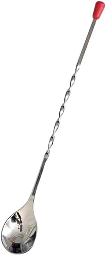 Rattleware 11 Twist Spoon - Stainless Steel Bar Spoon - Long Handle Twisted Mixing Spoon for Bartenders and Coffee Enthusiasts