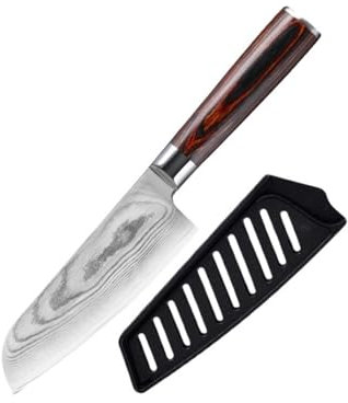 Set di coltelli damasco DV8 Coltello da chef a 67 strati Coltello da cucina giapponese in damasco Coltelli in acciaio inossidabile Manico extra affilato