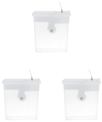 Adoorniequea 3D Drucker Filament Trockner Box 4L Aufbewahrungsbox für 1kg Filament Küche mit Halter