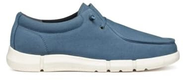 Geox U ADACTER M C - Mocassino Uomo, Dk Avio,