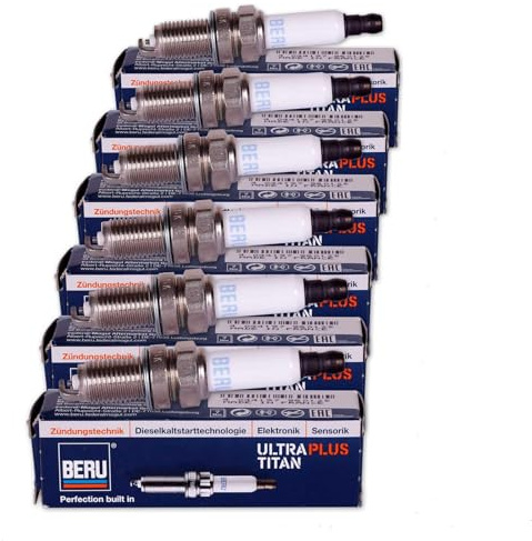 6x Beru Zündkerze Ultra Plus Titan