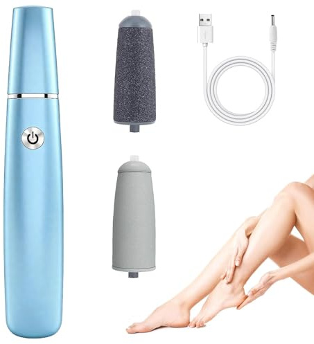Lima elettrica per piedi, Rimozione calli elettrici, Kit di pedicure elettrico ricaricabile per piedi più lisci, Strumenti per pedicure per talloni