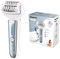 Panasonic Epilierer ES-EL2A-A503, Epiliergerät Damen, Wet & Dry, mit Licht (LED), erweiterbares Zubehör, blau