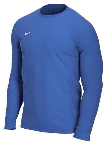 Nike Mäns Dry Park Vii långärmad tröja Kungsblå/vit L