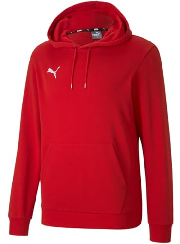 PUMA herr Tröja Teamgoal 23 lediga huvtröjor, Puma röd, S