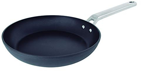 Arcos Serie Samoa, Sarten Antiadherente 18 cm, Aluminio Forjado, Apta cualquier cocina, Mango Acero Inoxidable Efecto Frio, Sistema ahorro energético, Apta lavavajillas, Color Negro (716000)