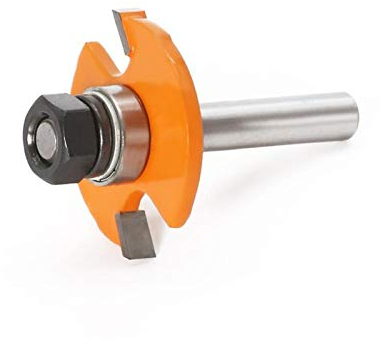 Pilang Zxxin-milling cutter bit, 8mm Shank T Type Biscuit Joint Slot Cutter Jointing/Slotting Router Bit, 5mm Height Cutter Wood Working 1pc, Durable accessories (Cutting Edge Length : 8X40X3)