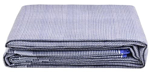 Zeltteppich 400x300 cm blau