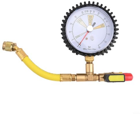 Gdfnmogo 1/4 Zoll Klimaanlage Stickstoffdruckprüfer, Stickstoffdruckprüfer Klimaanlage Kühlsystem Test für R22 R407c
