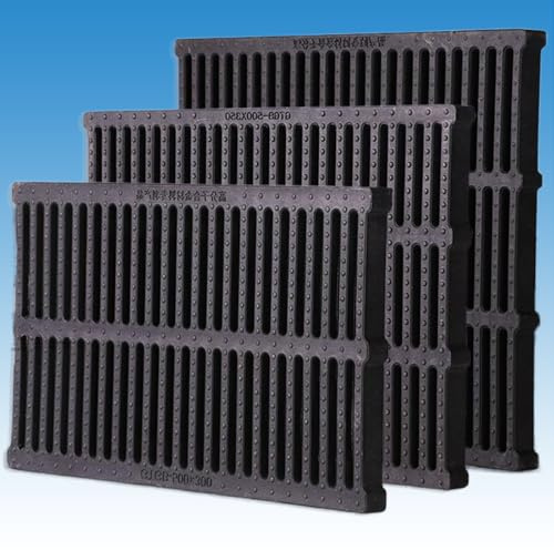 Polymer Plastic Drain Grate Drain Covers Outdoor, Garden Drainage Grates,Drain Covers To Stop Leaves for Patio Lawn Garden,1PCS,500 * 300 * 20mm
