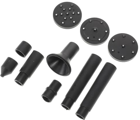 YARNOW 11-Teiliges Solarbrunnen-Düsen-Set Für Gartenbrunnen Teich Und Pool Solar-Pumpe Zubehör Für Vogeltränke Mit Verschiedenen Fontänenaufsätzen Wasserspiele Im Außenbereich
