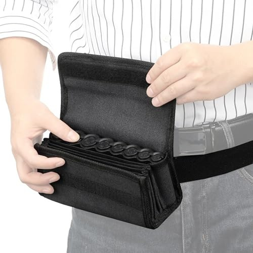 Rrlihjgu Monedero Con 8 Ranuras - Cinturón Monedero Robusto para Camareras Amigos Y Colegas