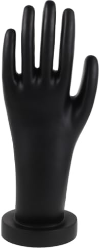 Healvian Manichino Per Guanti Da Lavoro Uomo Modello Di Mano Realistico 11.5X28.5X9.6 Pollici Supporto Espositivo Senza Cuciture Per Guanti Industriali Con Base Per Negozi E Fotografia