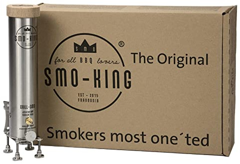 Smo-King Kaltrauchgenerator Grill-SMO 0,65 Liter mit 230 Volt Membranpumpe Starter-Set
