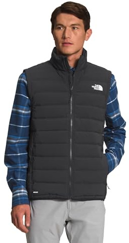 THE NORTH FACE Men's Belleview Stretch Down Vest, Tnf Black, Large
