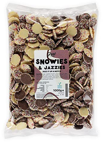 Snowies & Jazzies 1000g Party Bag by Just Treats Sweet Shop Collection