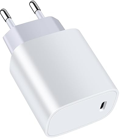 20W USB C Ladegerät Adapter für Galaxy A15/A55/A35/A16 5G/A06/A56/A36/A14/A54/A34/A53/S25/S24 FE/S23/S22/S21, PD 3.0 Ladeadapter USB C Ladestecker, Handy Ladegerät Typ C Netzteil Netzstecker