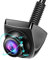 AHD 1080P Rückfahrkamera Auto Rückfahrkamera mit 360°+45° Einstellbares Objektiv Kabel Rückfahrkamera 170° Weitwinkel Universal NTSC Rückkamera Unterstützt 12–24V Frontkamera Auto für Vans LKW