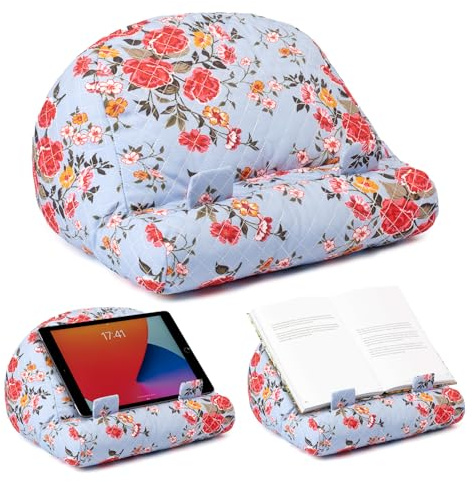 Book Couch iPad Ständer | Tablet Ständer | Buchhalter | Lesekissen | Lesen im Bett zu Hause | Tablet Knietruhe Kissen | Lustige Neuheit Geschenkidee für Leser, Buchliebhaber