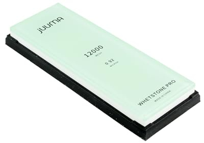 jUUMA Whetstone Pro Pierres à aiguiser, pierres à aiguiser, aiguiseurs de couteaux, grains variés (grain 12000)