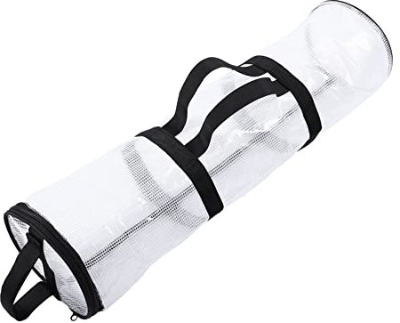Hoement Wrapping Paper Storage Bag Transparent Organizer Für Geschenkpapier Für Weihnachtsverpackungen Staubdicht Und Langlebig