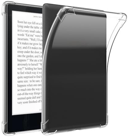 kwmobile Hülle kompatibel mit Amazon Kindle Paperwhite (2024)/Colorsoft Case - eReader Cover - TPU Case Schutzhülle - flexibel und leicht - Transparent