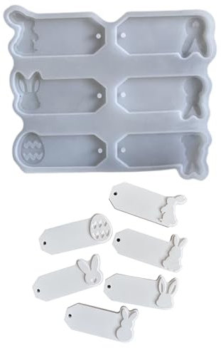 Einzigartige Kaninchen- und Eierkorb-Charm-Form, stabile Silikonform zum Basteln von zarten Kaninchen und Eiern, Korb, Charm-Geschenke