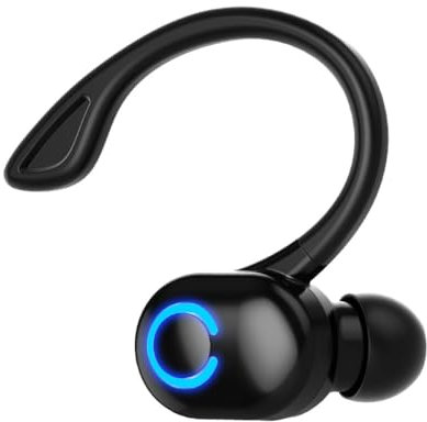 GiDaCom Auricolare Bluetooth In-Ear Wireless V5.2 con Microfono, Cancellazione del Rumore CVC6.0, Design Leggero e Impermeabile, Ricarica Rapida, Ideale per Sport, Lavoro e Tempo Libero (AR1N)