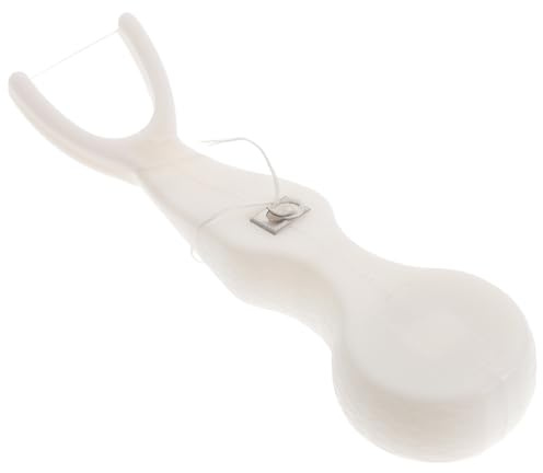 Ipetboom Porta Hilo Dental Soporte para Hilo Dental Práctico y Portátil Herramienta Cuidado Bucal para Viajar o Uso Diario