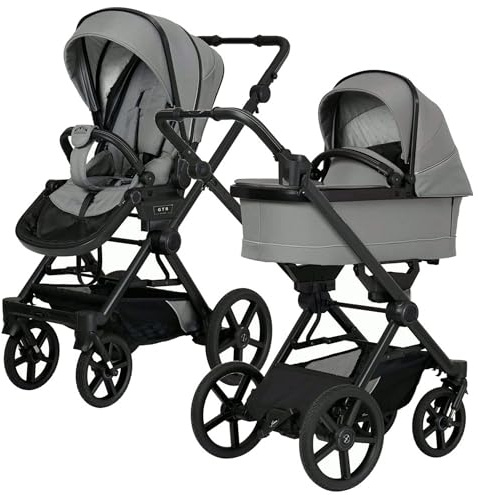 Hartan Kombikinderwagen Ivy Outdoor Set inkl. Babywanne premium graphit