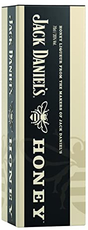 Jack Daniel's Tennessee Honey Tennessee Whiskey Geschenkset 0,7l-35% Vol. | Honey Whiskey Geschenkset; für Whiskey-Einsteiger; echter Honig & Schokolade; ideal zu Weihnachten
